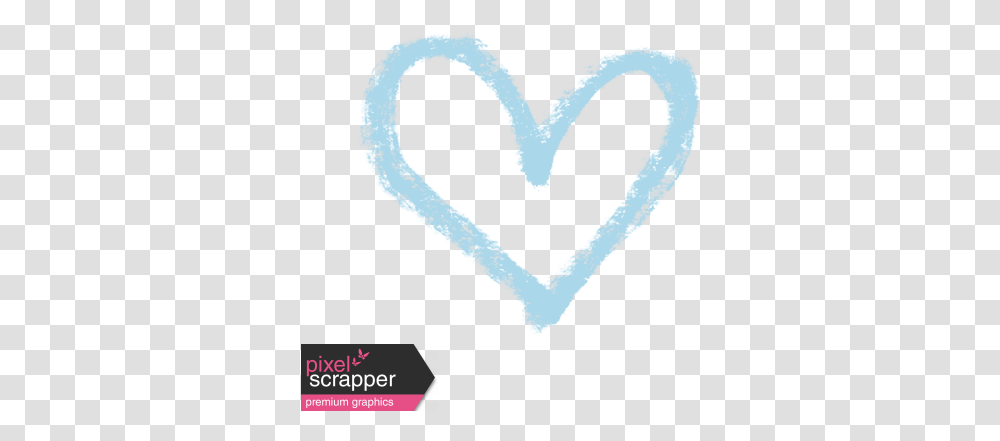 Heart Light Blue Picture Heart, Bird Transparent Png