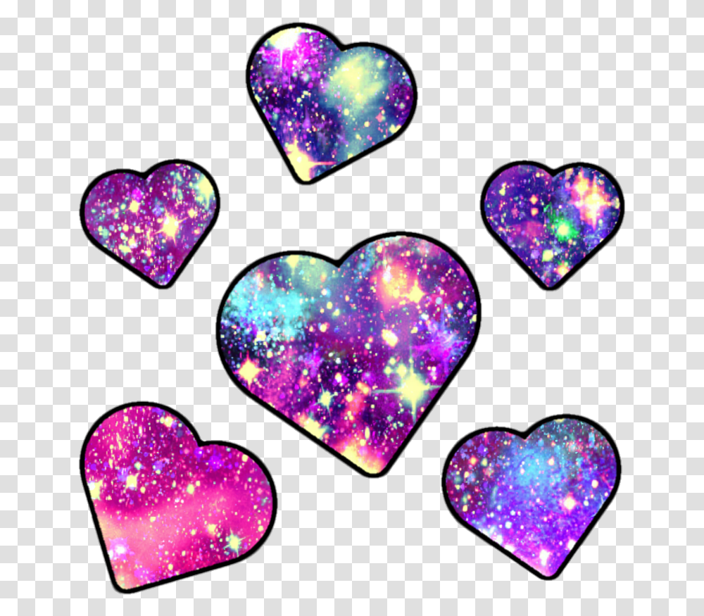 Heart, Light, Glitter, Purple Transparent Png