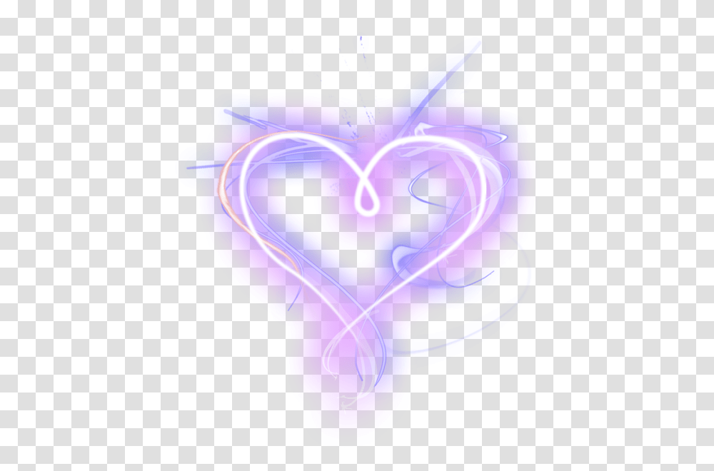 Heart, Light, Neon, Flare Transparent Png