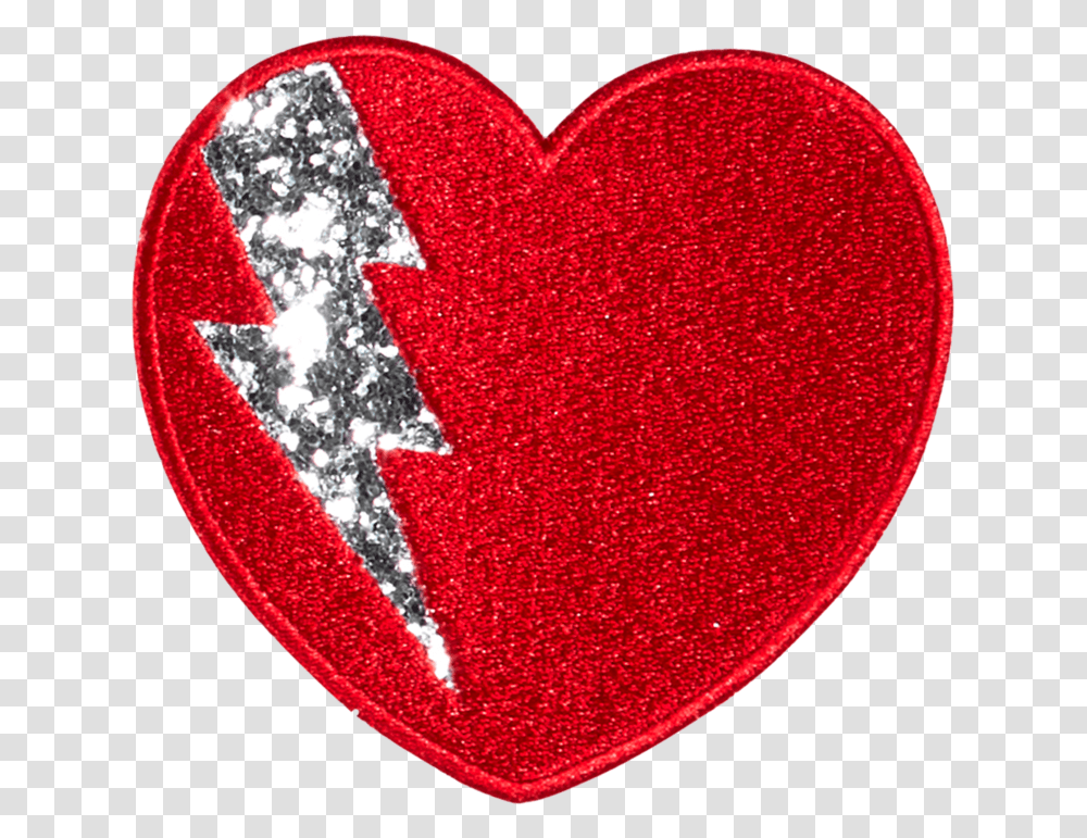 Heart Lightning Girly, Rug, Symbol, Logo, Trademark Transparent Png