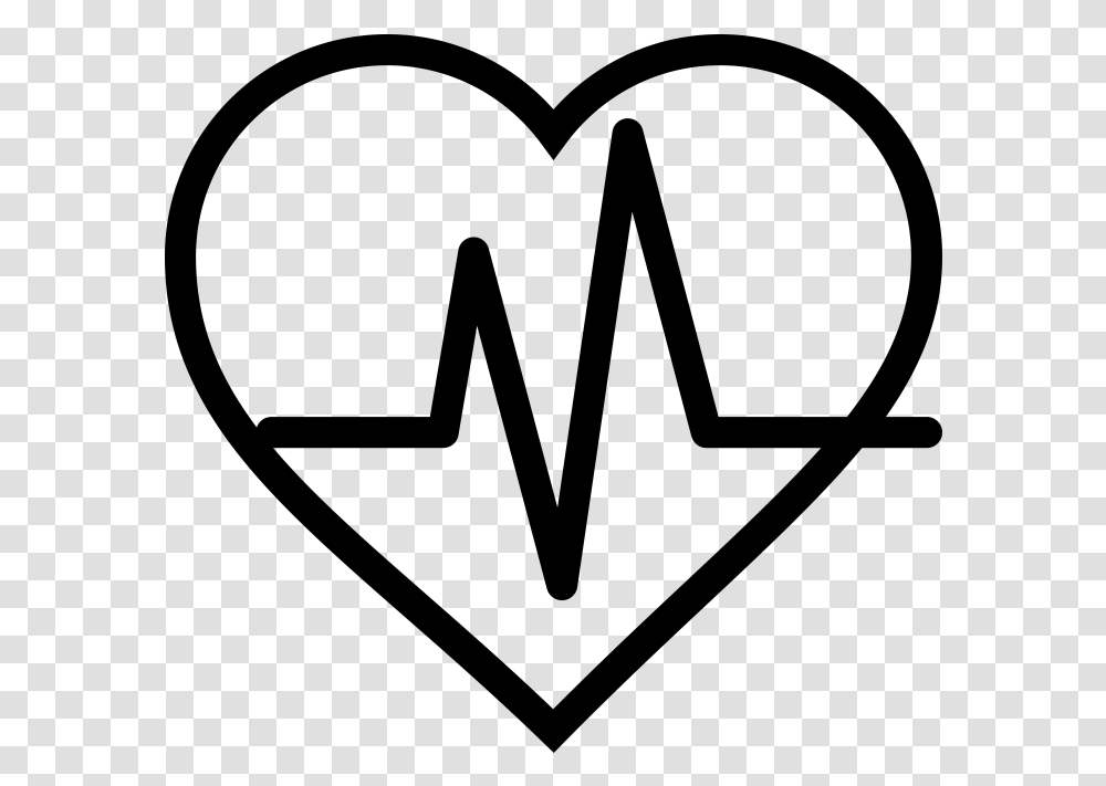 Heart Line Icon Heart Beat, Gray, World Of Warcraft Transparent Png