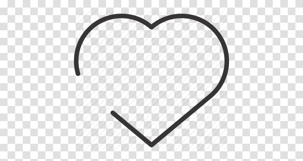 Heart Line Love Valentine Icon, Rug Transparent Png