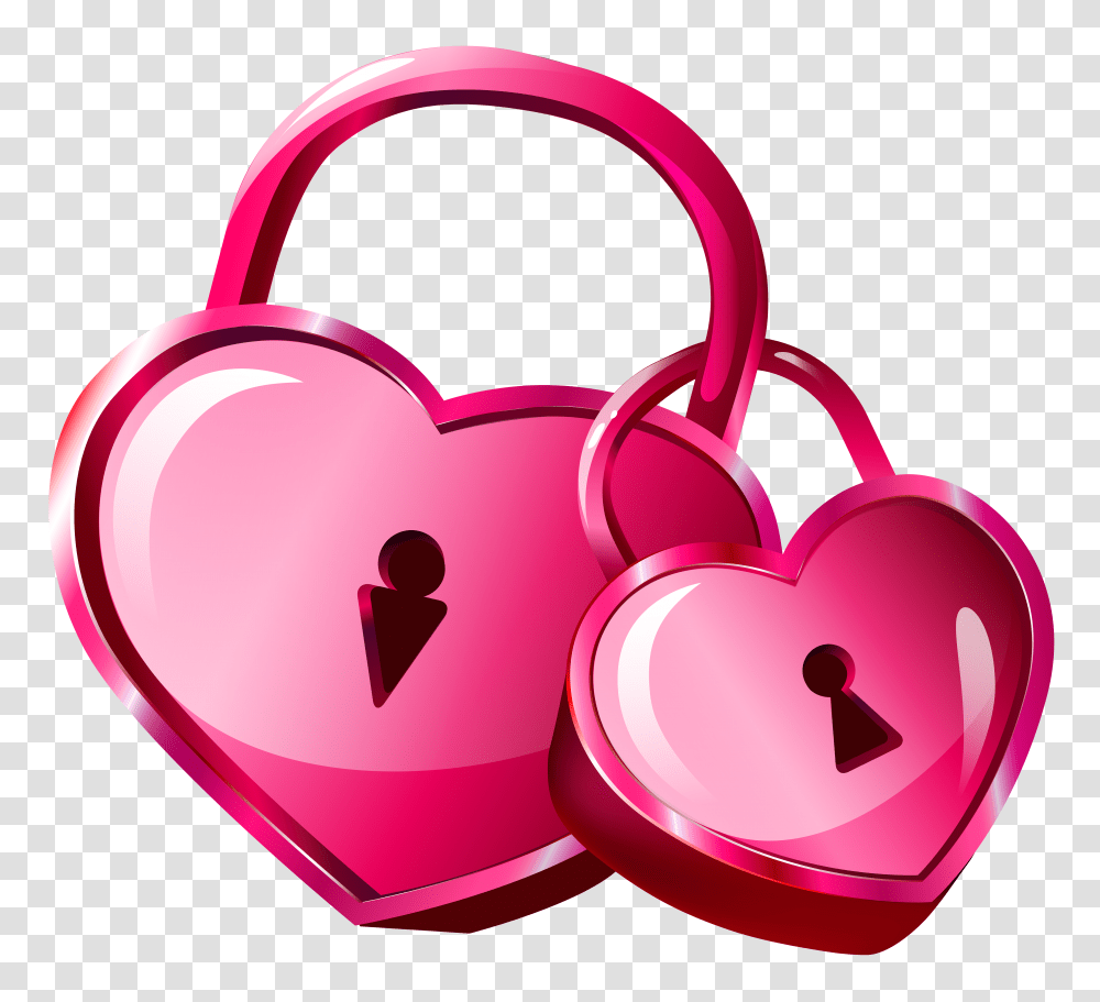 Heart Locks Clip Art, Security, Piggy Bank, Key Transparent Png