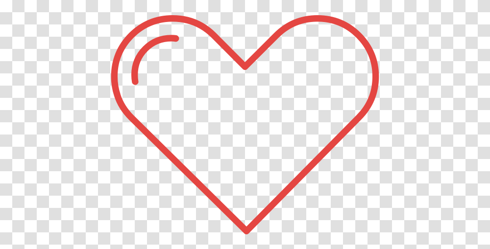 Heart Logo Red Lines Heart Transparent Png