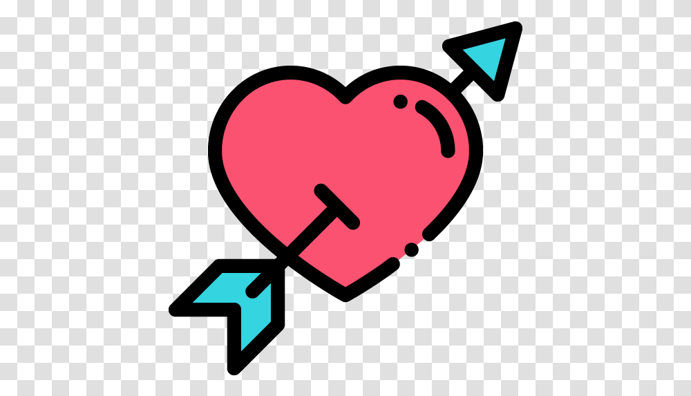 Heart Love Arrow Sticker By Daniela Teixeira Sticker Images Kawai, Text, Number Transparent Png