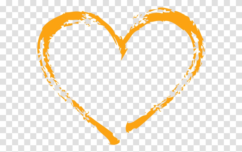 Heart Love Clip Art Orange Heart Transparent Png