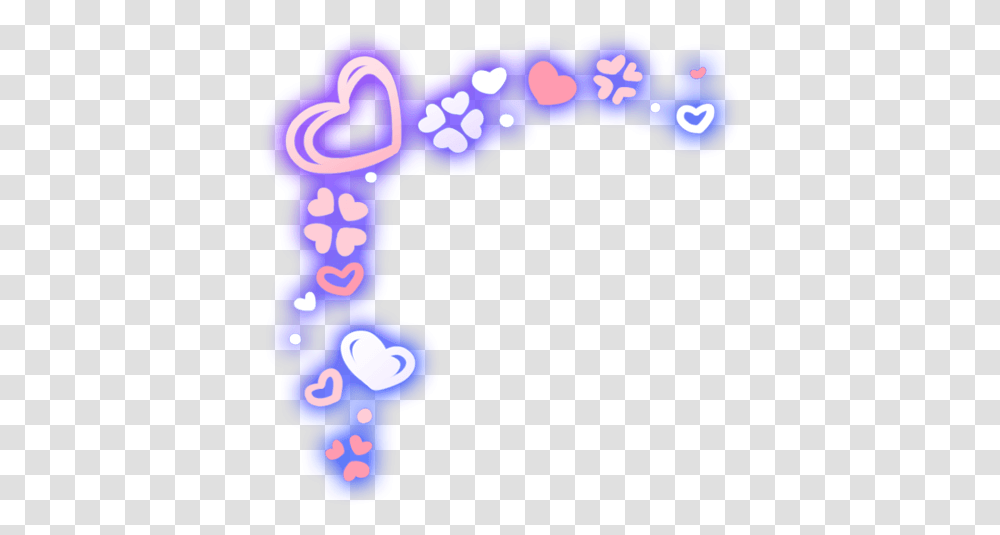 Heart Love Frame Neon Lightpainting Luminous Colorful Love Frame Neon, Animal, Mammal, Sea Life, Seahorse Transparent Png