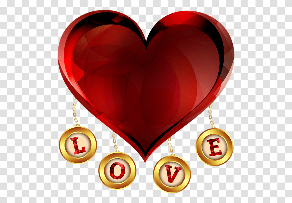 Heart Love Letters Amor Imagenes De Corazones, Balloon, Pendant, Accessories Transparent Png