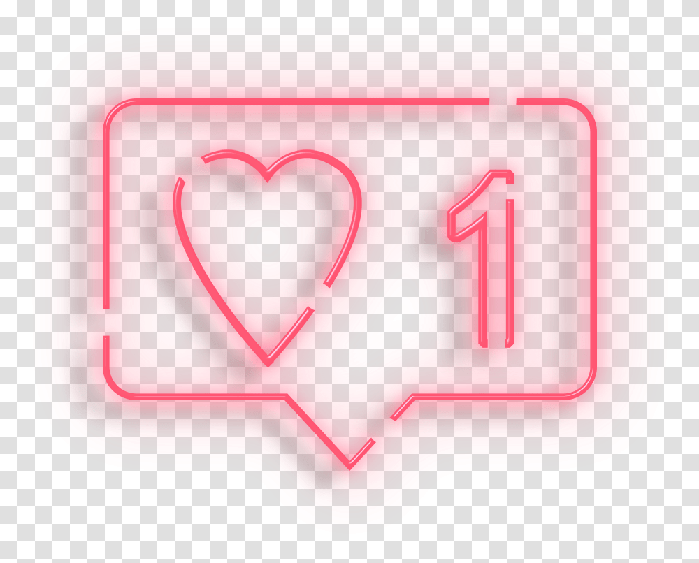Heart Love Neon Instagram Sticker By Lemon Tea Love Neon, Text, Purple, Food, Gum Transparent Png