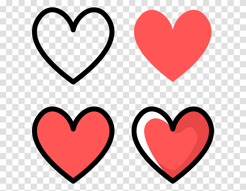 Heart Love Red Icon Drawing Heart Drawing Red, Mustache, Dating Transparent Png