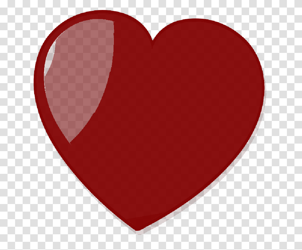 Heart Love Red Valentine Romance Romantic Heart Transparent Png