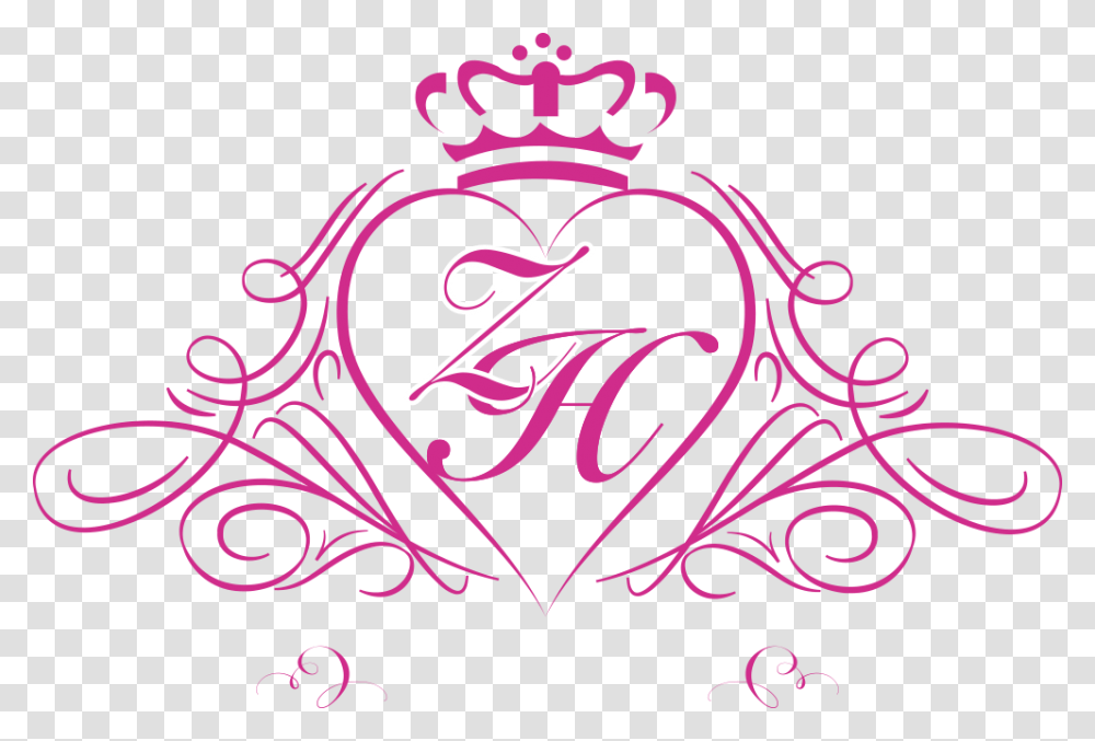 Heart Love Tattoo Crown Wedding Logo Clipart Design For Logo, Floral Design, Pattern, Doodle Transparent Png