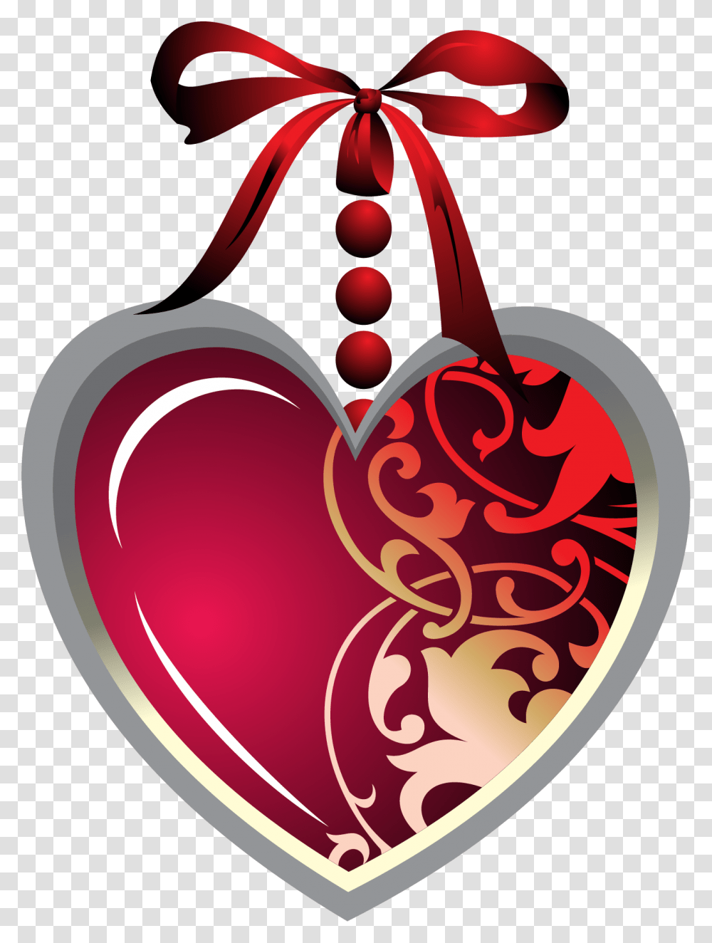 Heart, Maroon Transparent Png