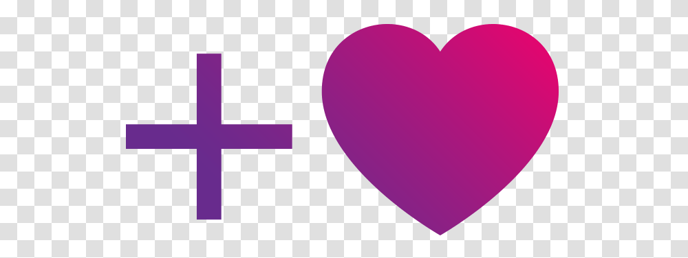 Heart Math, Balloon, Cross, Purple Transparent Png