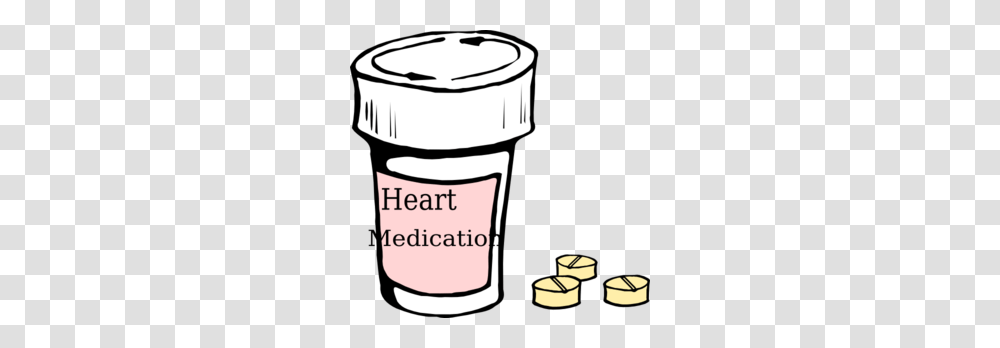 Heart Medication Clip Art, Jar, Pill Transparent Png