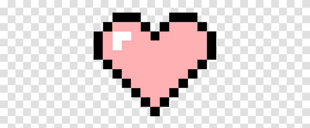 Heart Minecraft Pink Girl Kawaii Cute Lindo Corazon Bon, Pillow, Cushion, Pac Man Transparent Png