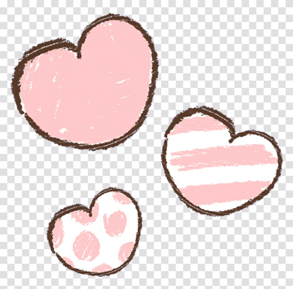 Heart Mochi Kawaii Cute Softbot, Flower, Plant, Blossom, Petal Transparent Png