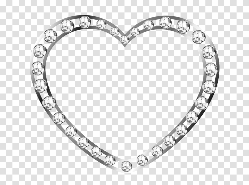 Heart Money Image Silver Heart Frame Full Size Silver Heart, Bracelet, Jewelry, Accessories, Accessory Transparent Png