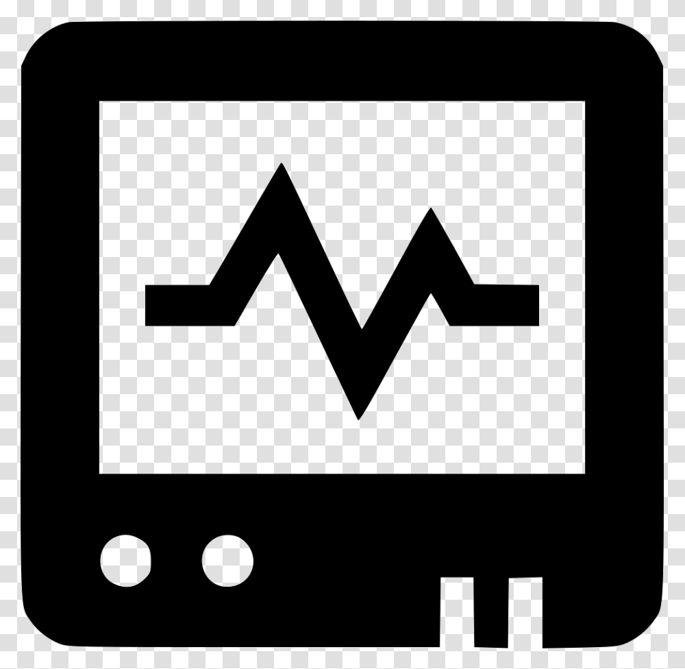 Heart Monitor Icon, Electronics, Computer, Electronic Chip Transparent Png