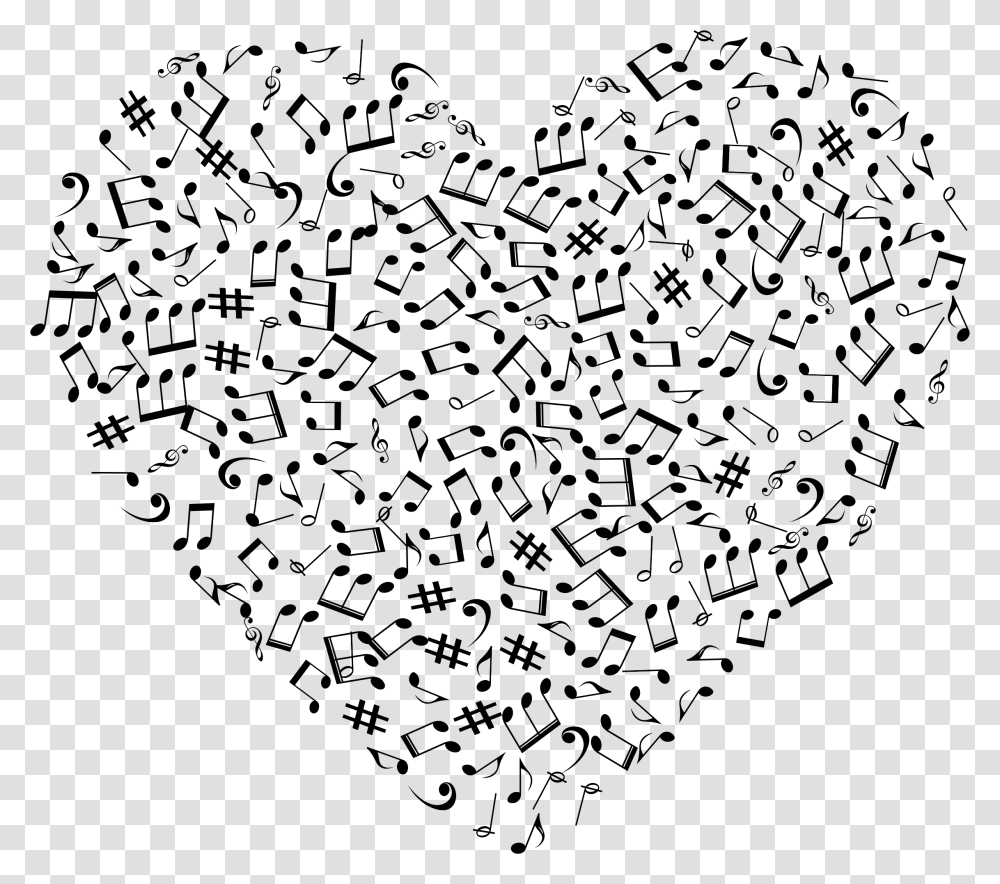 Heart Musical Notes, Outdoors, Nature, Astronomy, Outer Space Transparent Png