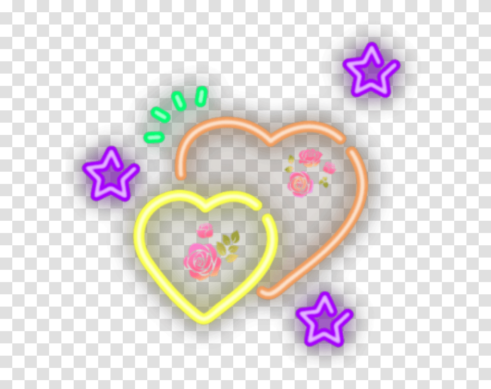 Heart, Neon, Light Transparent Png