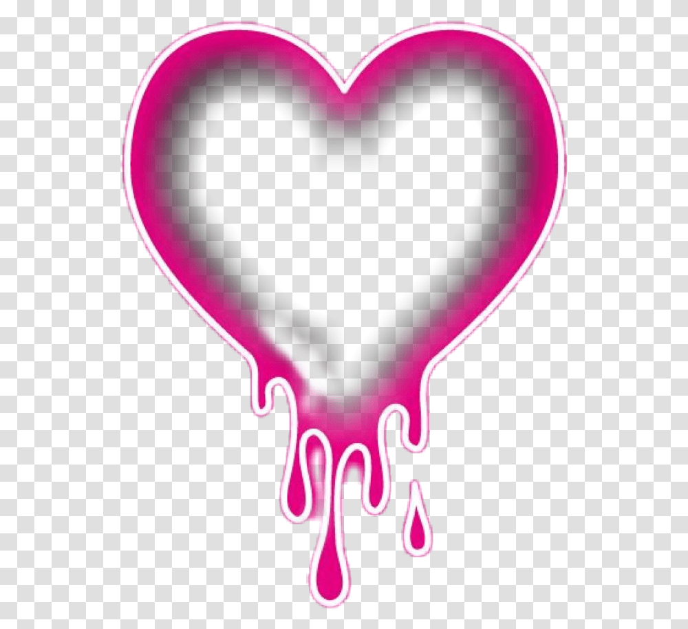 Heart Neon Love Roseheart Redheart Kiss Cuore Heart, Light, Flare Transparent Png