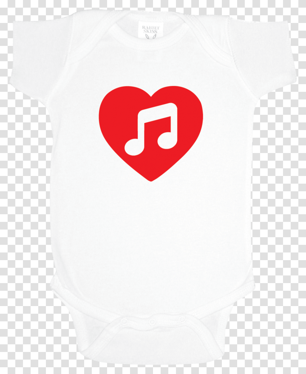 Heart Note White, Apparel, T-Shirt, Stain Transparent Png