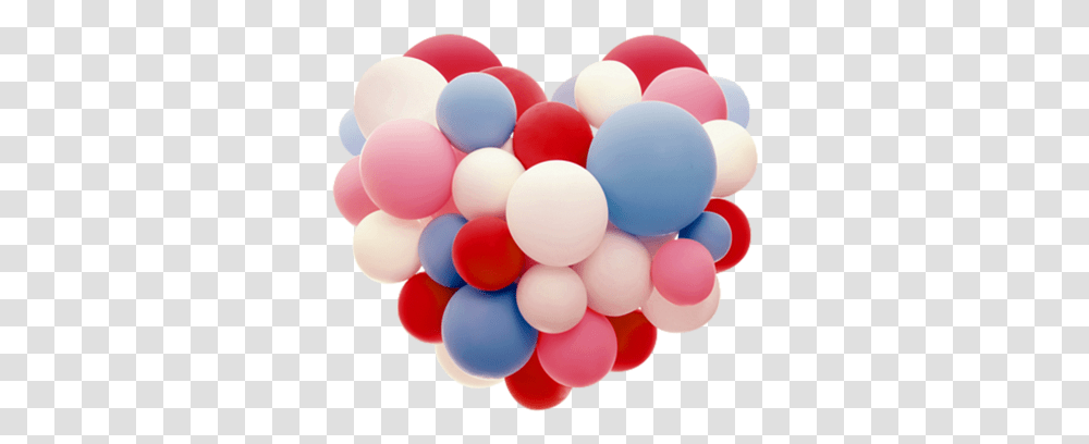 Heart Of Balloons Transparent Png