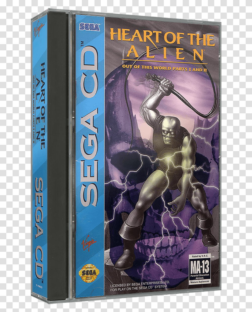 Heart Of The Alien Sega Cd, Person, Book, Poster, Advertisement Transparent Png