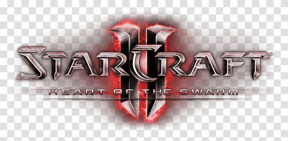 Heart Of The Swarm Starcraft 2 Wings Of Liberty, Text, Symbol, Logo, Trademark Transparent Png