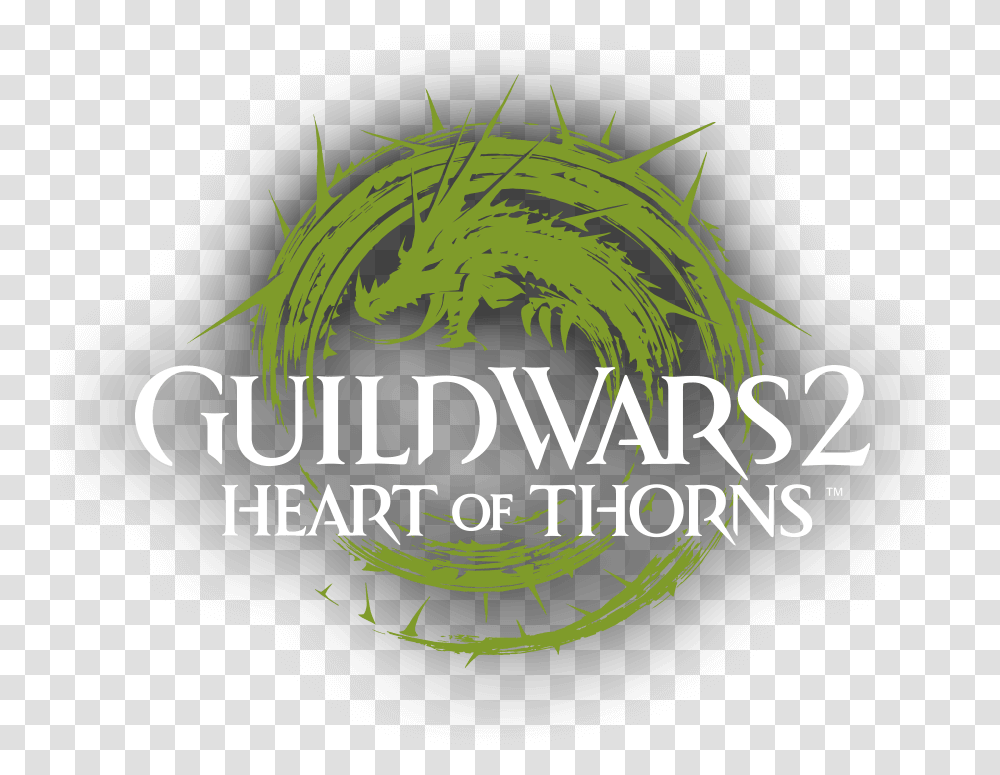 Heart Of Thorns Guild Wars, Text, Graphics, Symbol, Logo Transparent Png