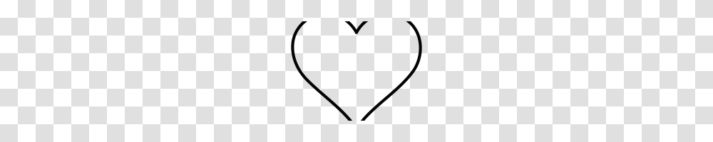 Heart Outline Clipart Ribbon Heart Outline Christian Heart Clipart, Gray, World Of Warcraft Transparent Png