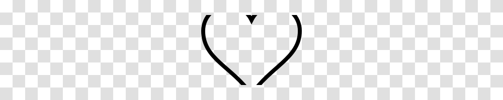 Heart Outline Clipart Ribbon Heart Outline Christian Heart Clipart, Gray, World Of Warcraft Transparent Png