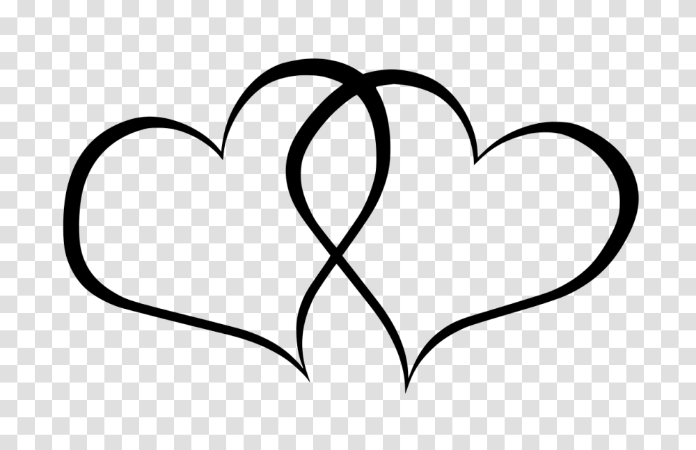 Heart Outline Couple, Logo, Trademark Transparent Png