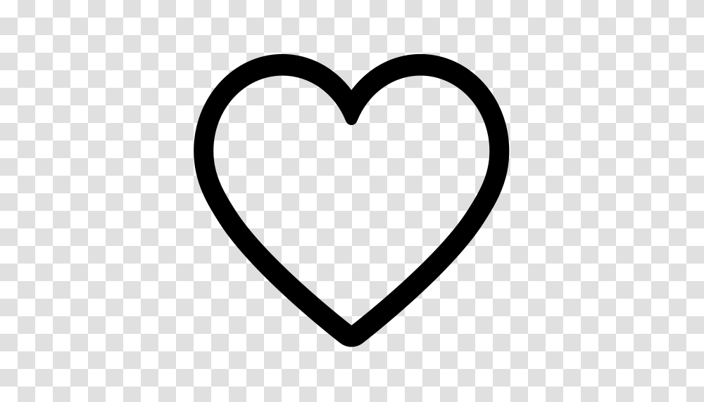 Heart Outline Heart Love Icon With And Vector Format, Gray, World Of Warcraft Transparent Png