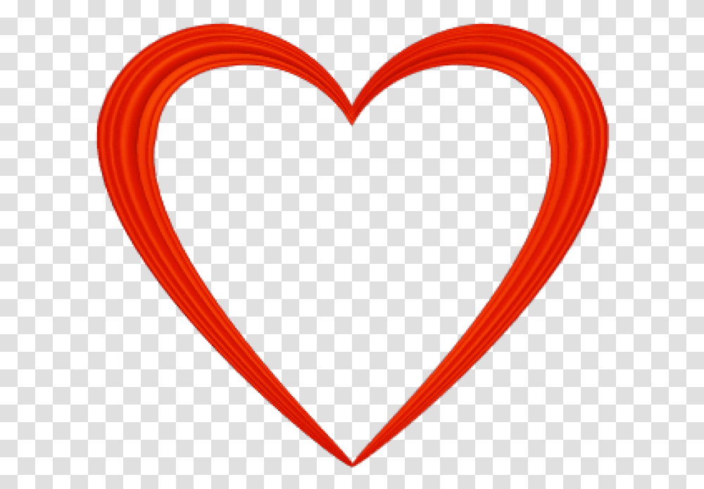 Heart Outline Love Symbol Background Love Heart, Label Transparent Png