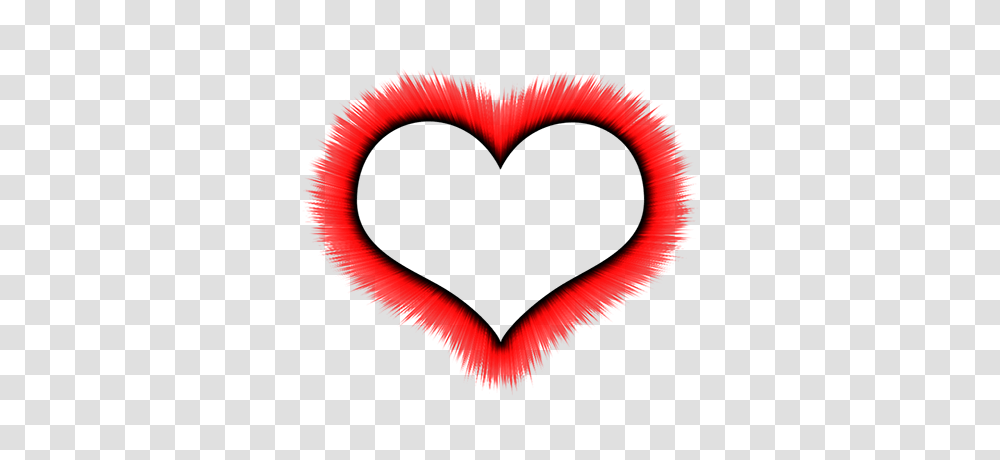 Heart Outline On Fire, Cushion, Pillow Transparent Png