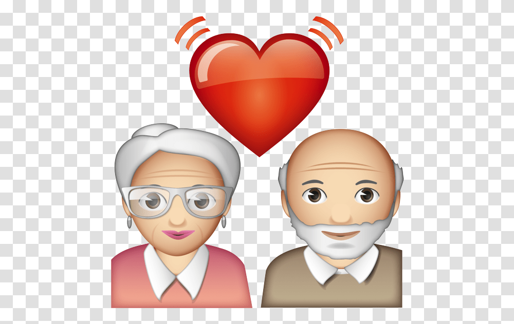 Heart Over Man And Woman Emoji, Person, Human, Sunglasses, Accessories Transparent Png
