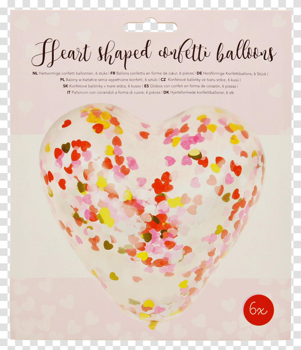 Heart, Paper, Rug, Diaper, Confetti Transparent Png