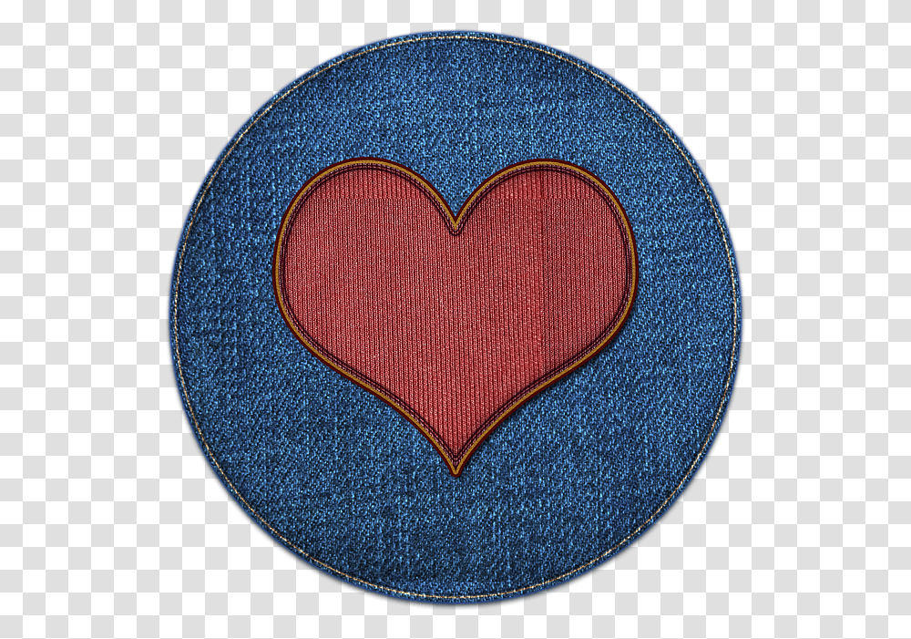 Heart Patch Icon Girly, Rug Transparent Png