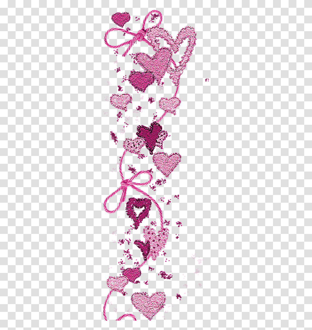 Heart, Pattern, Floral Design, Embroidery Transparent Png
