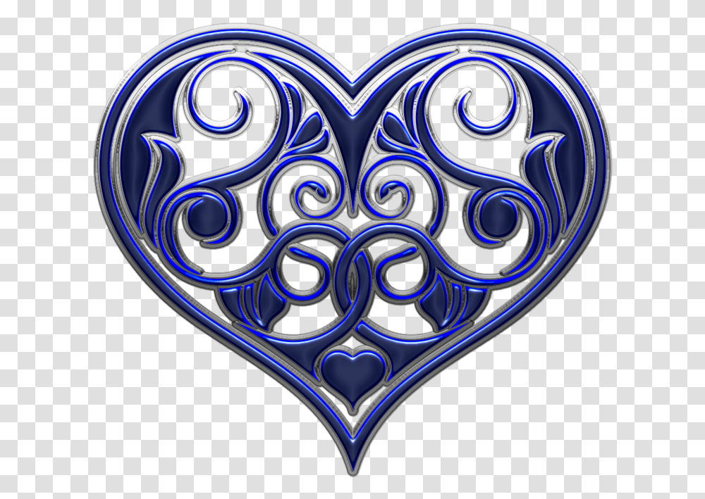 Heart, Pattern, Ornament, Rug, Fractal Transparent Png