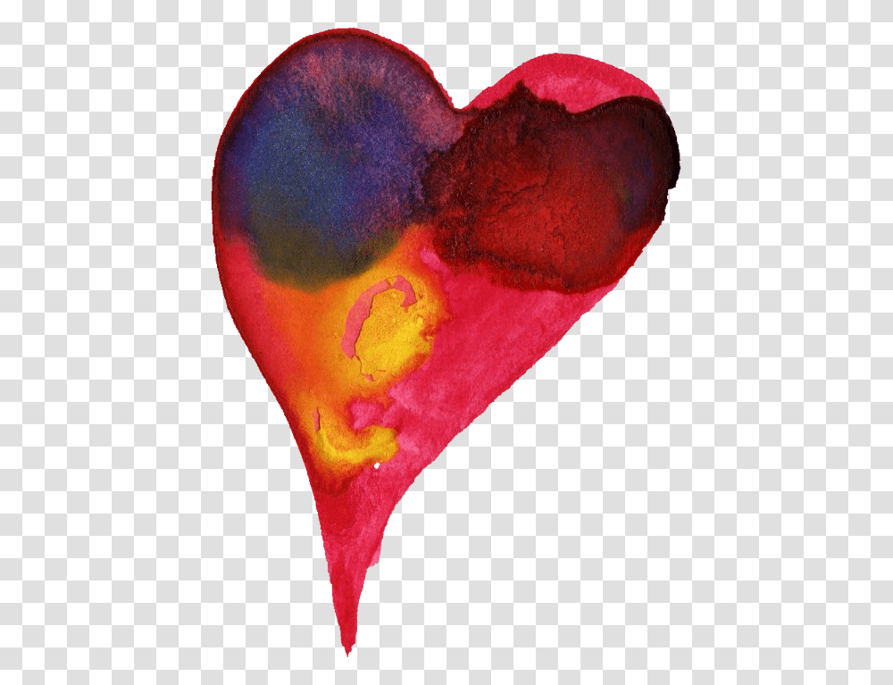 Heart, Person, Human, Modern Art, Stain Transparent Png