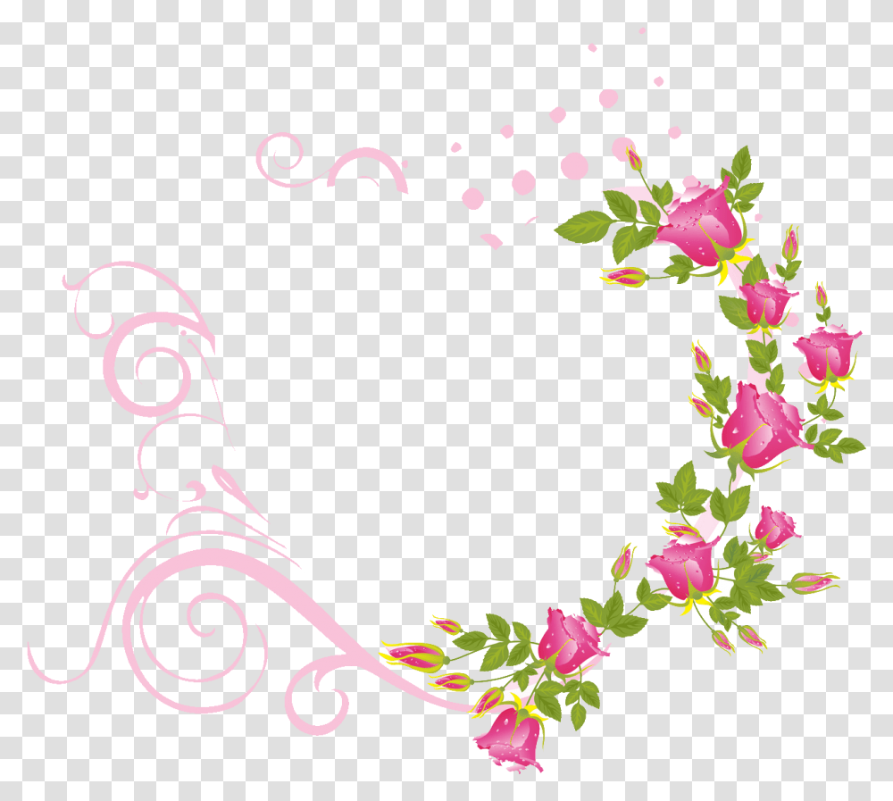 Heart Picture Frames Flower Rose Flower Heart Frame, Floral Design, Pattern, Plant Transparent Png