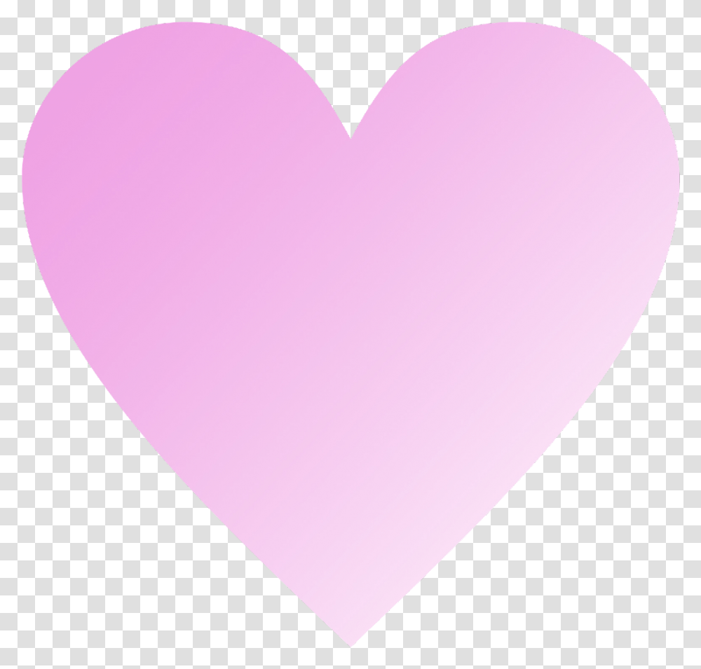 Heart Pink Gradient Heart, Balloon, Pillow Transparent Png
