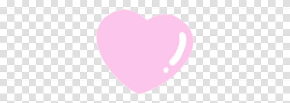 Heart Pink Kawaii Cute Overlay Heart, Balloon Transparent Png