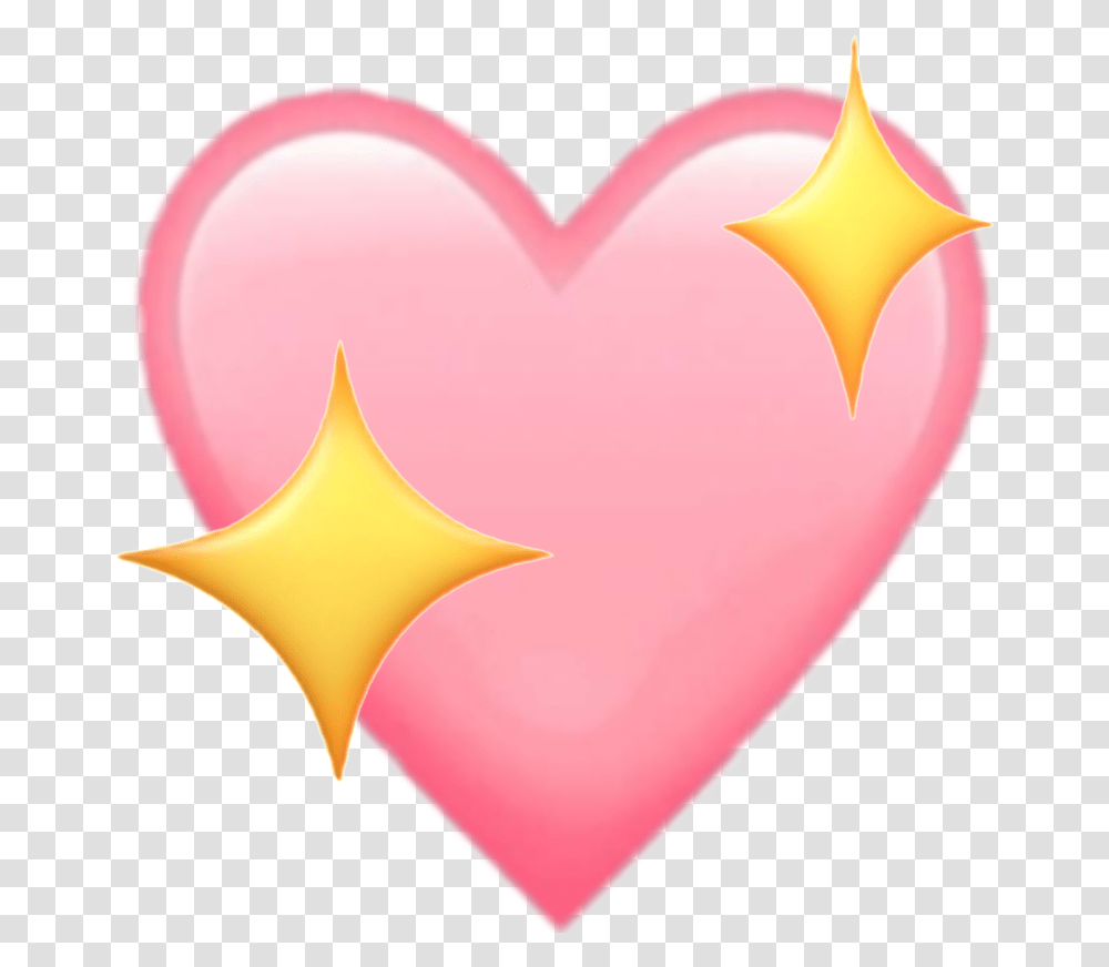 Heart Pink Pinkheart Pinkemoji Pinkheartemoji Heart, Balloon Transparent Png