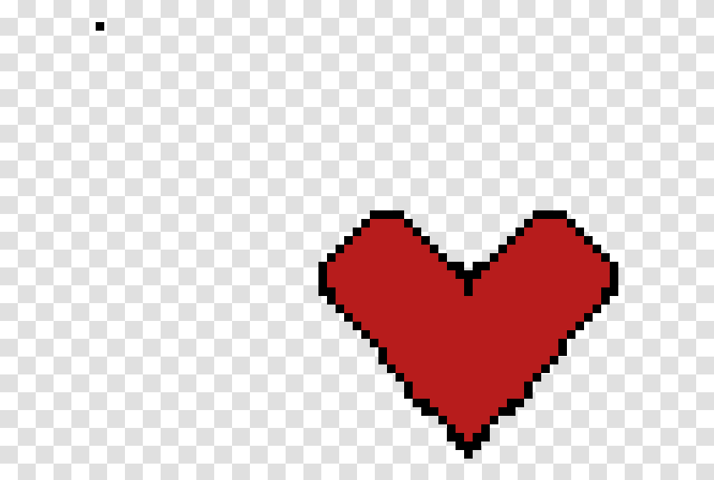 Heart Pixel Love Heart, Mustache Transparent Png