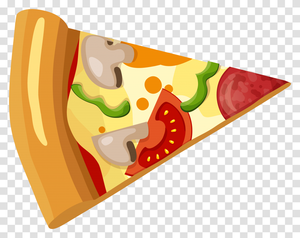 Heart Pizza Graphic Royalty Free Pizza Slice Clipart, Food, Sandwich Transparent Png