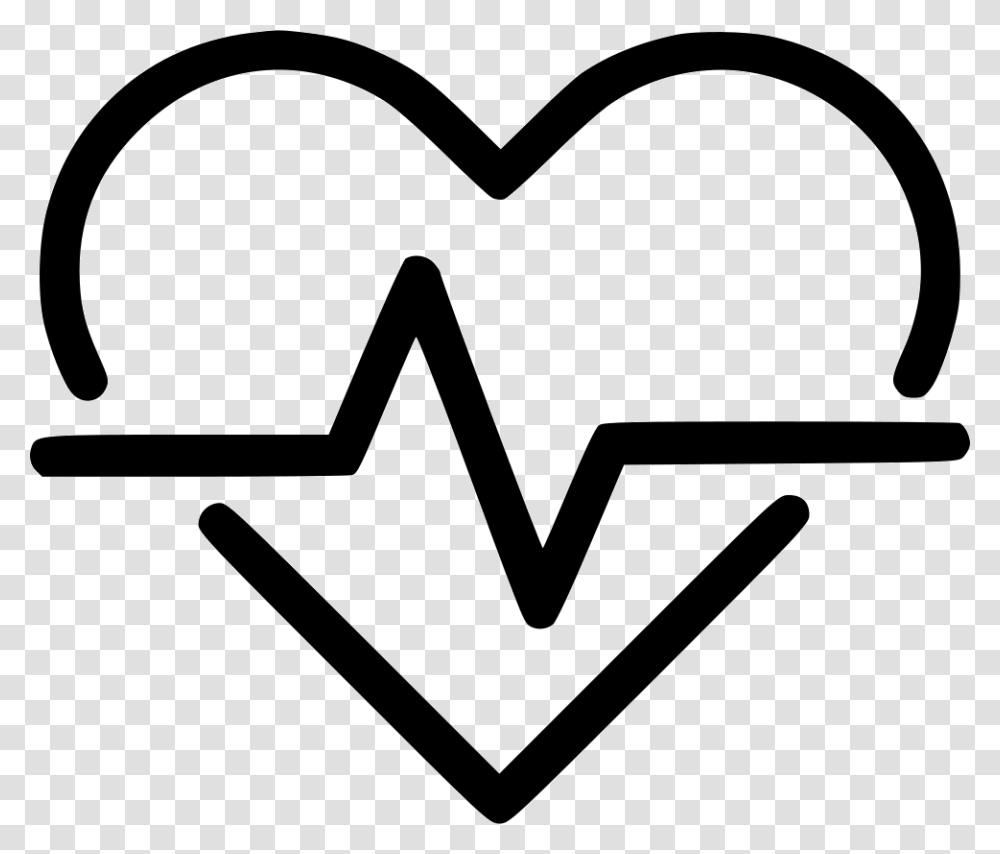 Heart Pulse Health Medical Heart Health Icon, Label, Stencil, Hammer Transparent Png